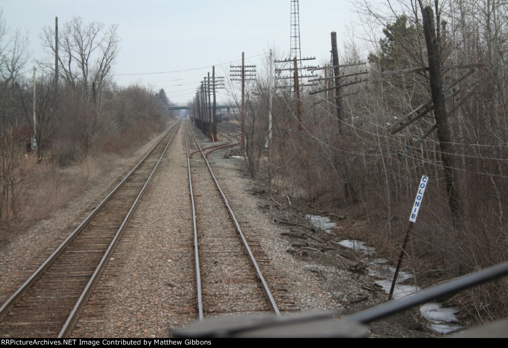 From the cab on the Colonie main-date approximate